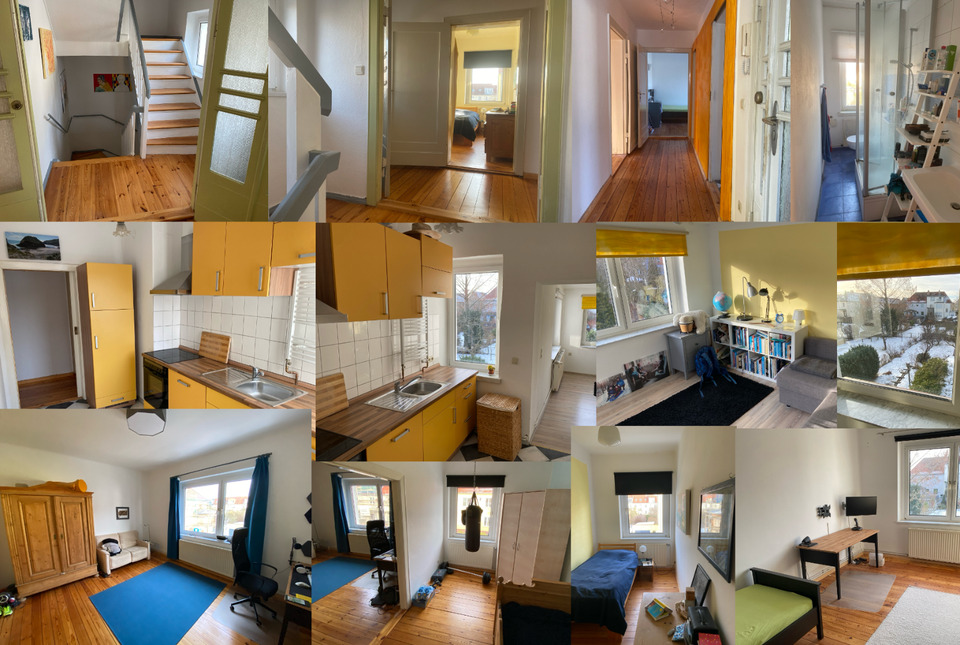 Thumbnail-Helle 4-Zimmer-Wohnung in Nördlicher Mühlenvorstadt, Greifswald