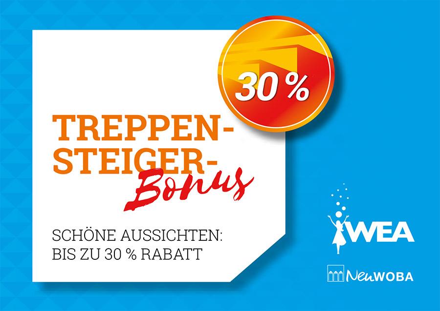 Thumbnail-Nutzen Sie unseren Treppensteigerbonus!