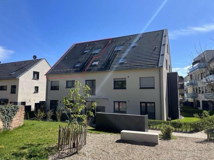 Thumbnail-Moderne 4-Zimmer-Dachgeschoss-Maisonette mit Südbalkon