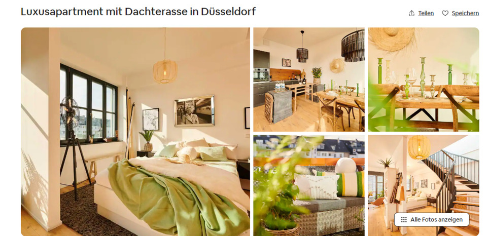 Thumbnail-möbliertes Loft longterm