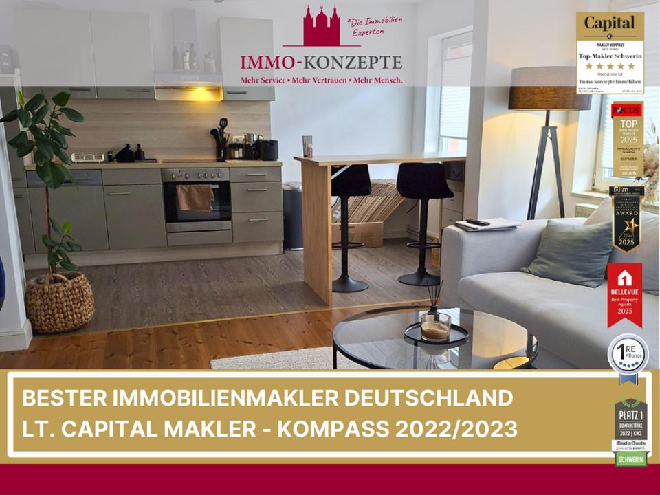 Thumbnail-Top-Wohnung mit Echtholzdielen, Kamin, Küche – Ein Zuhause zum Verlieben