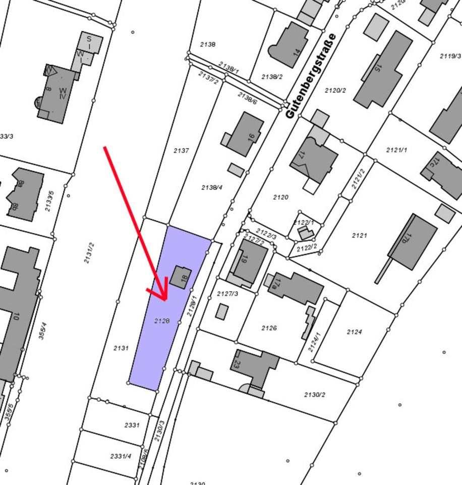 Thumbnail-Entwicklungsgrundstück mit Bestandsgebäude in Bad Kissingen