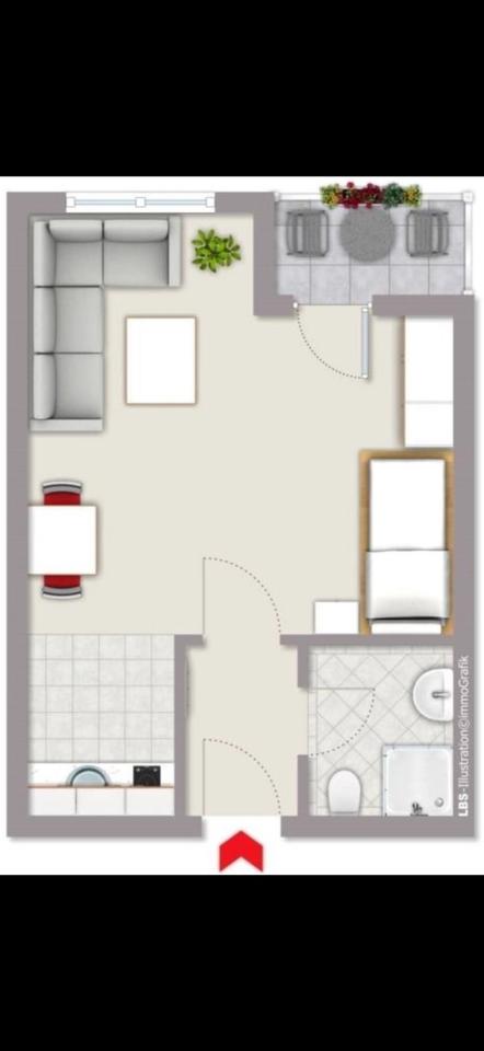 Thumbnail-Apartment mit EBK, Balkon, TG-Stellplatz und Weitblick über Köln