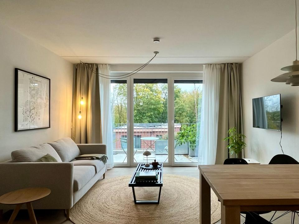 Thumbnail-Hochwertige möblierte 1-Zimmerwohnung mit Balkon