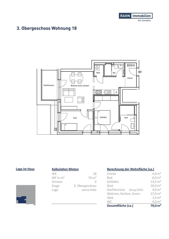 Thumbnail-Willkommen zu Ihrem neuen Zuhause in Gevelsberg! Diese attraktive Etagenwohnung zur Miete wurde im Jahr 2021 erbaut und befindet sich in einem neuwertigen Zustand. Auf ca. 70 m² bietet diese...