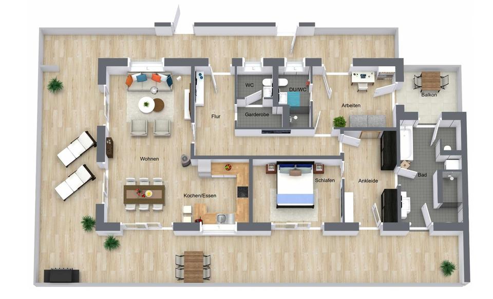 Thumbnail-3-Raum Penhousewohnung