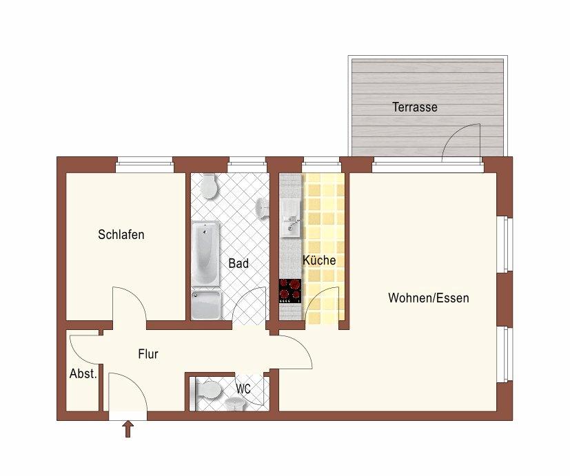 Thumbnail-Wohnung zu vermieten in Nideggen