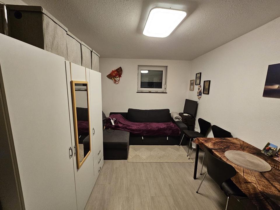Thumbnail-Vermiete möbilierte 1 Zimmer Keller Wohnung in Maichingen