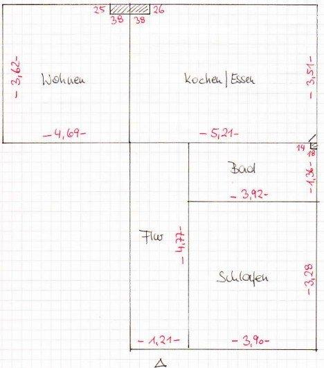 Thumbnail-2 Zimmer, Küche, Diele und Tageslichtbad mit Badewanne