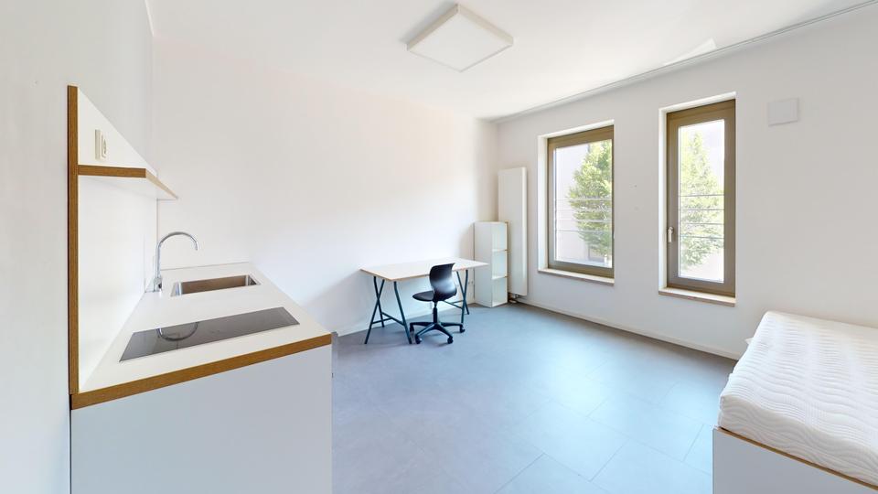 Thumbnail-Kompaktes Studentenapartment im Studio 152 – voll möbliert