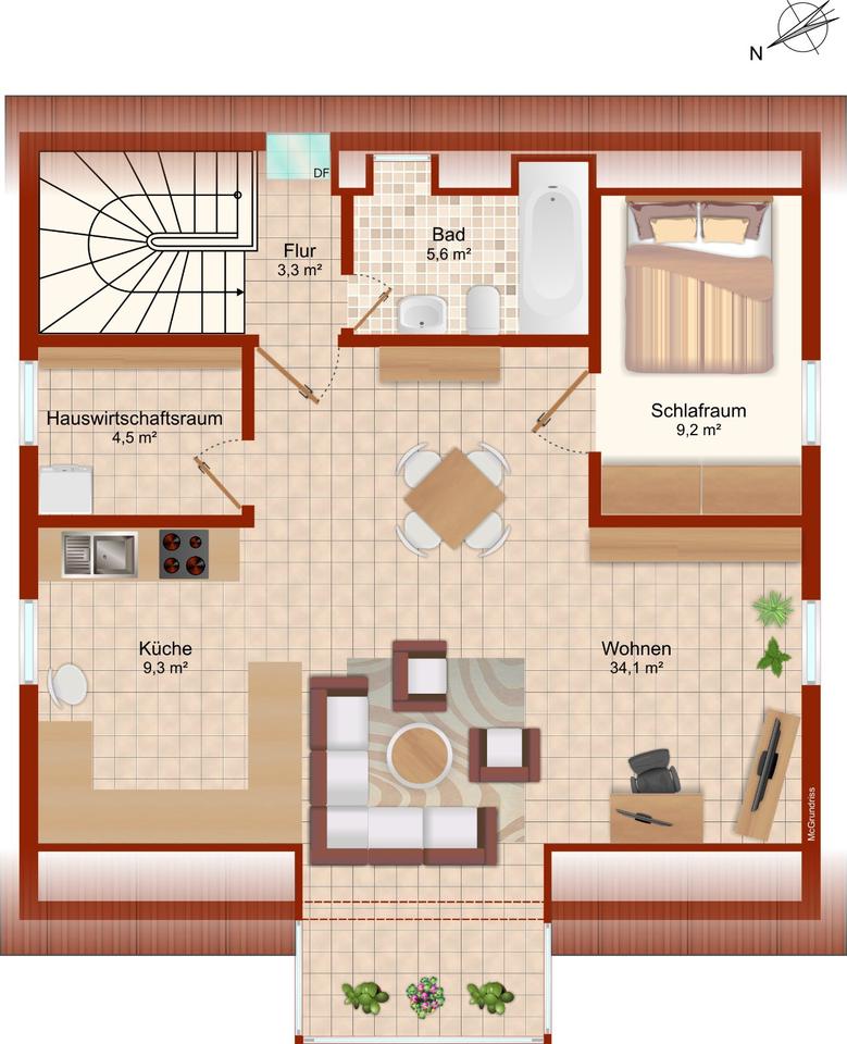 Thumbnail-Vermiete 2-Raum-Wohnung, Königs Wusterhausen