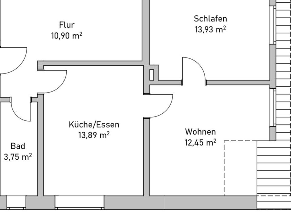 Thumbnail-3Zimmer Wohnung Marl-Hüls Zentral 55qm ERSTBEZUG nach SANIERUNG