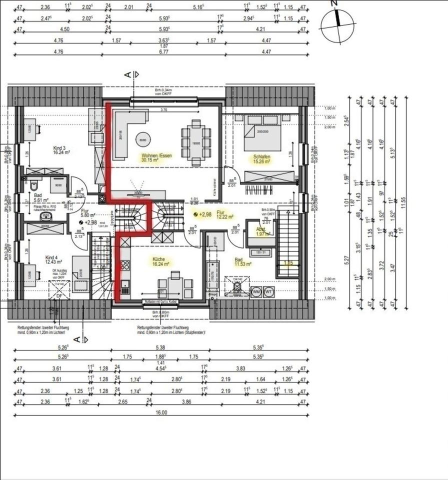 Thumbnail-Maisonette-Wohnung mit Parkplatz, separatem Eingang in Bielefeld