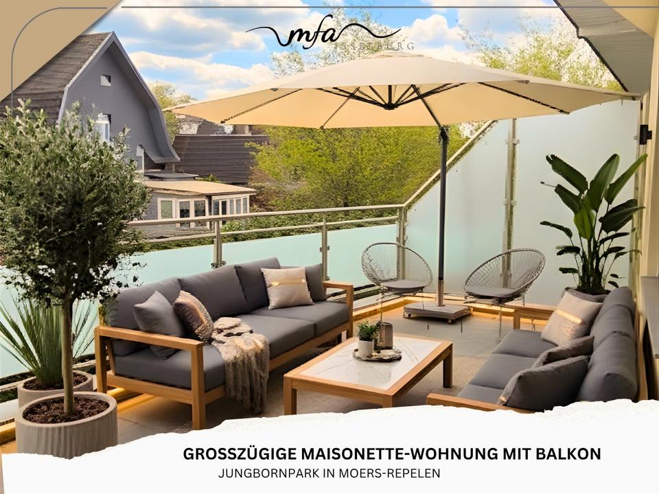Thumbnail-Maisonette-Wohnung im Zweifamilienhaus am Jungbornpark in Repelen