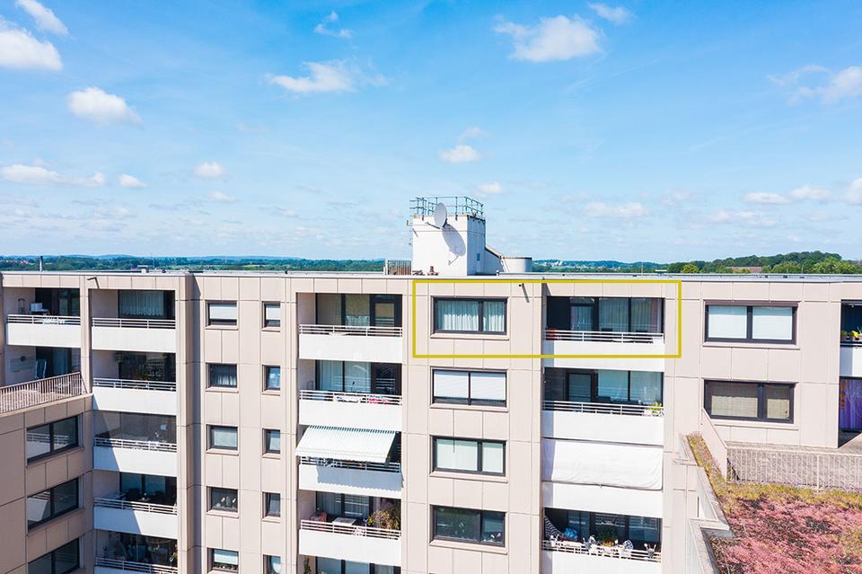 Thumbnail-Penthousewohnung mit Fernblick über Herford Balkon Aufzug TG