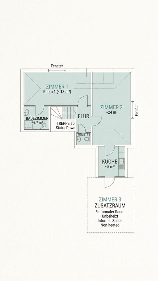Thumbnail-2 Zimmer Wohnung (2er WG oder Paar) Oder Sublet bis 15.06