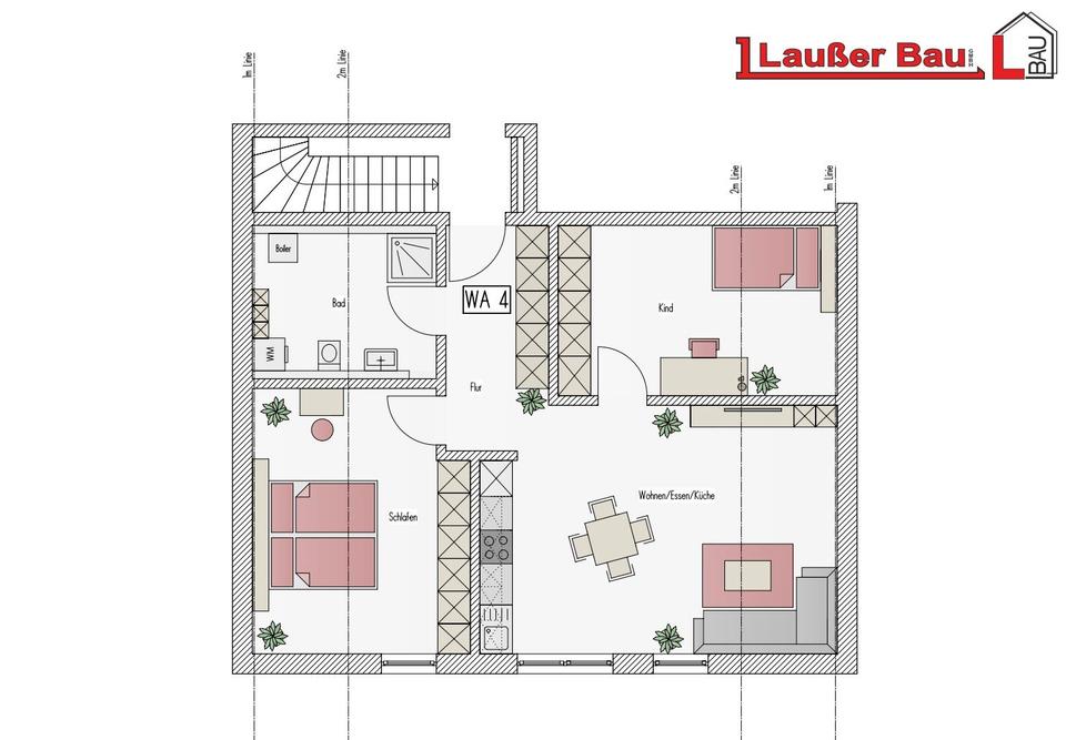 Thumbnail-Neubau DG 3-Zi. Wohnung Zentral ab sofort