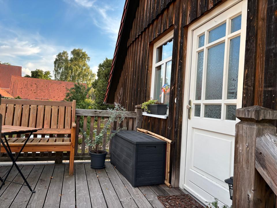Thumbnail-Charmante 3-Zimmer-Wohnung mit Balkon u. Garten in ruhiger Lage