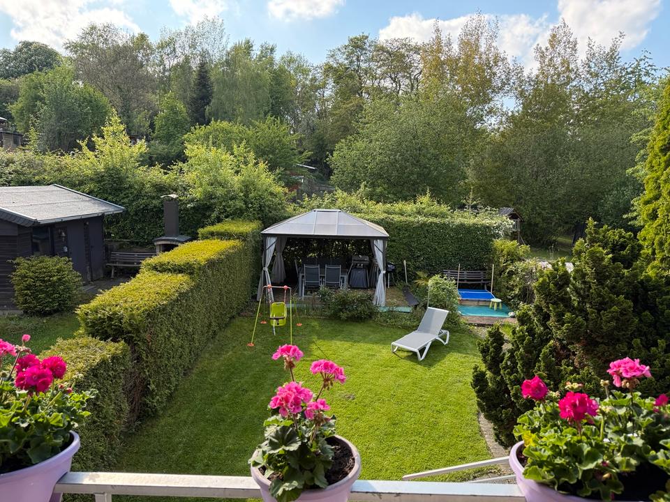 Thumbnail-4-Zimmer-Maisonettewohnung mit Balkon, Garten und Garage