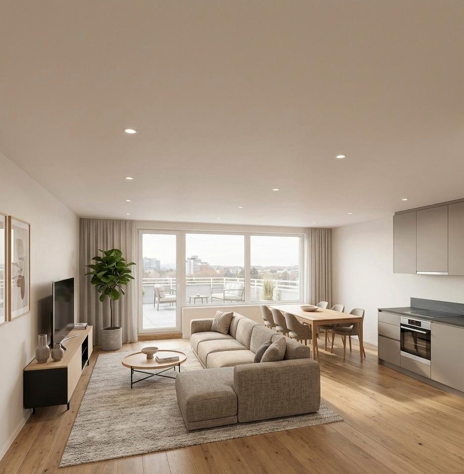 Thumbnail-Großzügige 3-Zimmer Eigentumswohnung, hochwertig saniert