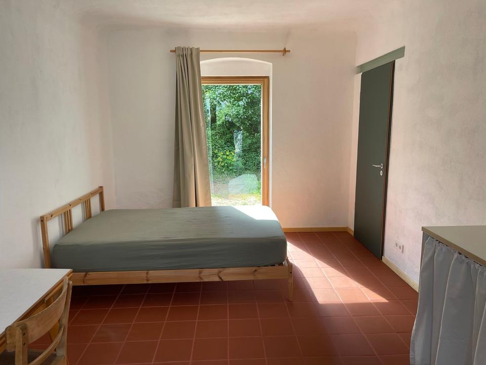 Thumbnail-Schönes Ein-Zimmer-Apartment mit Garten – nah zu Wald und See