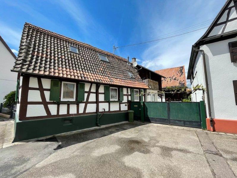 Thumbnail-Grundstück mit sani.bed. Einfamilienhaus im Raum Karlsruhe Wörth