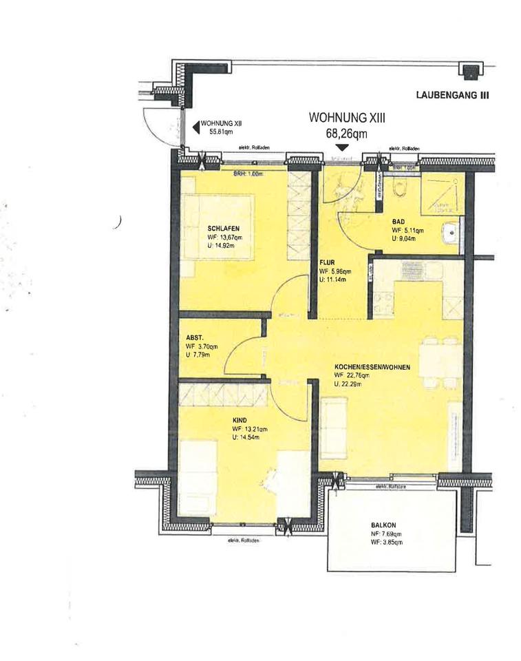 Thumbnail-Moderne 3-Zimmer-Wohnung in zentraler Lage von Bad Iburg