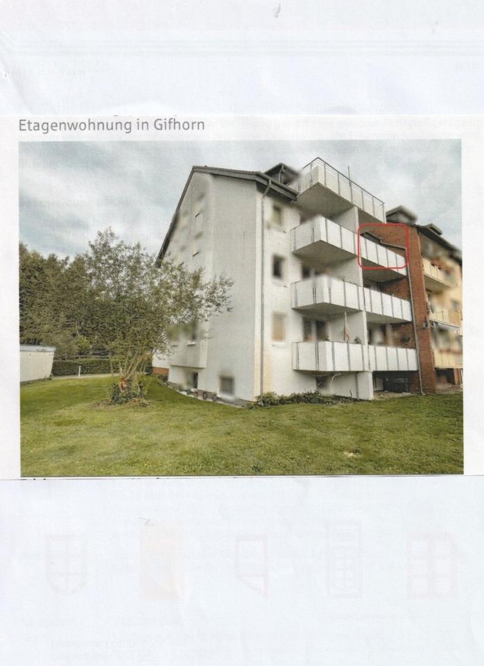 Thumbnail-schöne 2-Zi. Wohnung in Gifhorn, 2.OG, Balkon, Garage, zentral