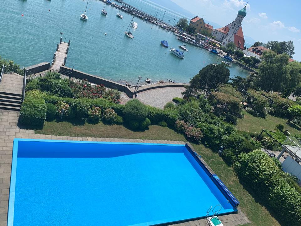 Thumbnail-Ferienwohnung Wasserburg Bodensee direkt am See mit großem Pool