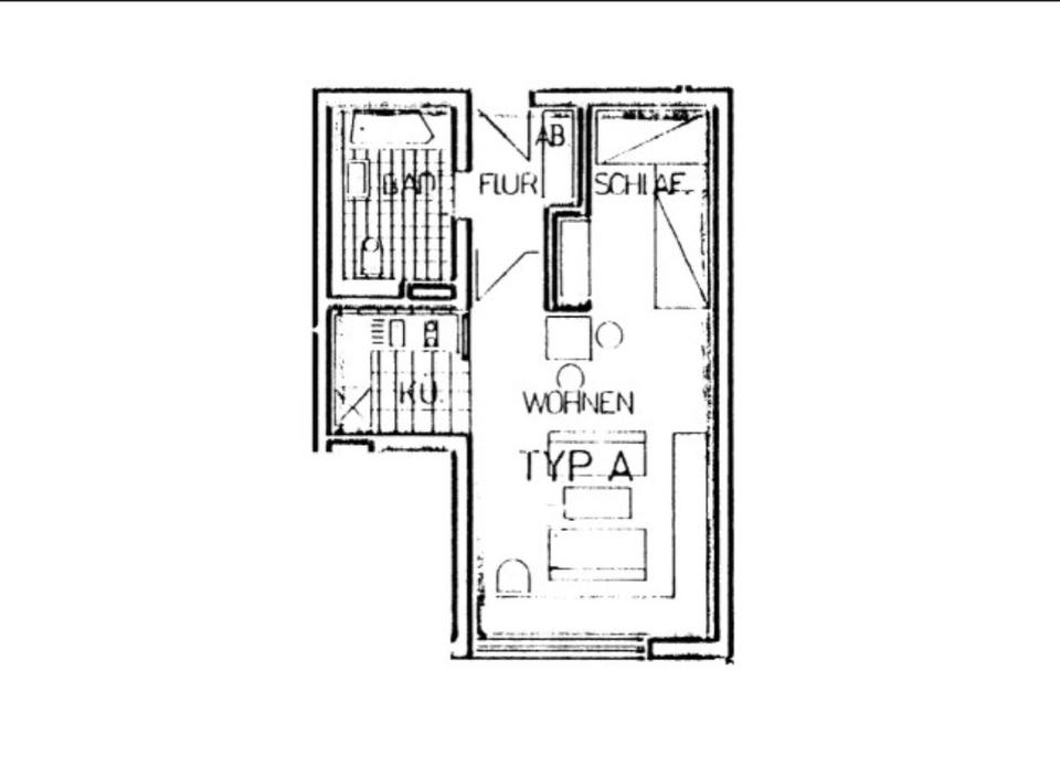 Thumbnail-1,5-Zimmer-Wohnung mit Aufzug und Kellerabteil in zentraler Lage