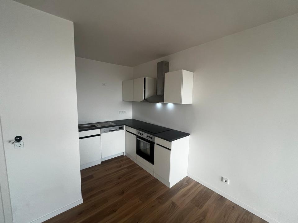 Thumbnail-Helle 1-Zimmer-Wohnung mit Balkon & Weitblick ins Grüne