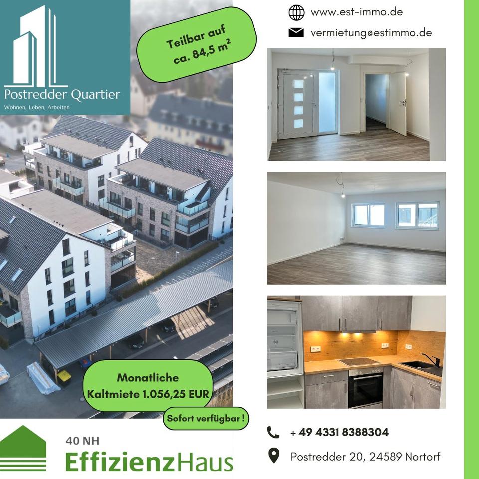 Thumbnail-Exklusive Gewerbeflächen in Nortorf im KfW 40 NH Standard