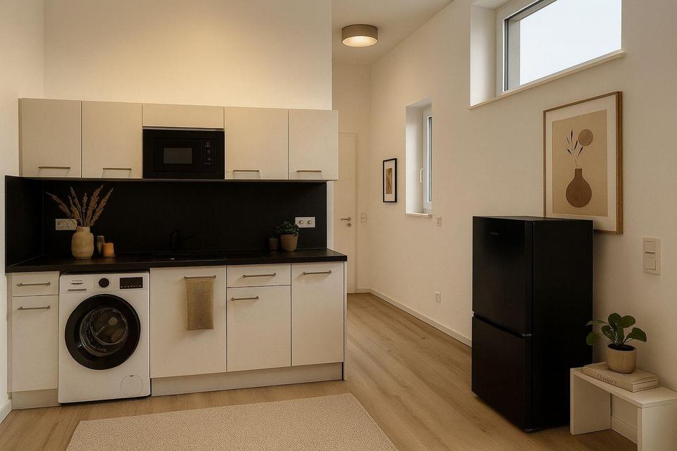 Thumbnail-Möblierte 1 Zimmer Wohnung mit Einbauküche und Waschmaschine *F_Bamberg*