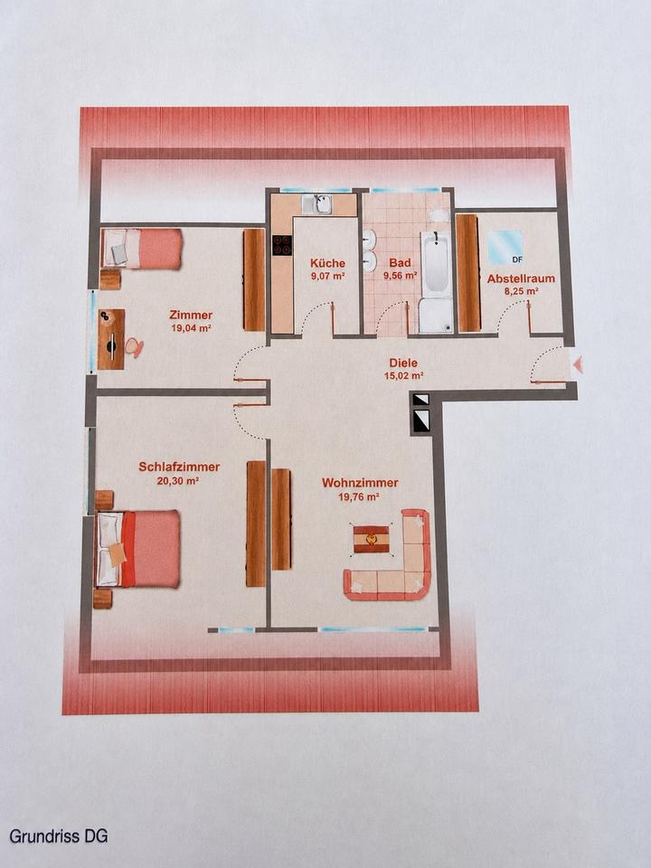 Thumbnail-3-Zimmer-Wohnung ca. 96 m² mit Küche & Stellplatz in Herrischried