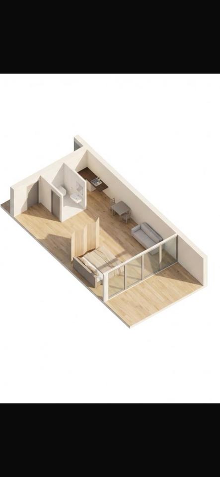 Thumbnail-1,5 Zimmer Wohnung, teils renoviert in Kehl-Neumühl