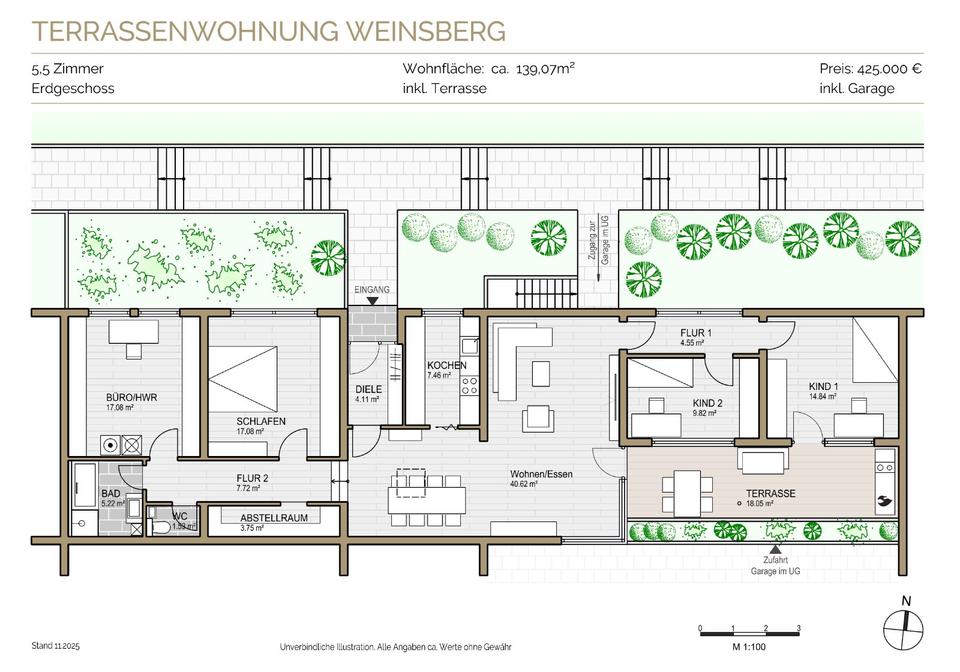 Thumbnail-Exklusive 5,5-Zimmer-Terrassenwohnung in Weinsberg