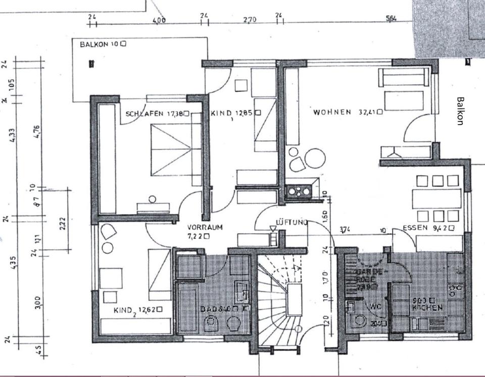 Thumbnail-2 Wohnungen 4Zi. EG + 2 Zi. ELW, 120+53m², EBK, Garten, Garage