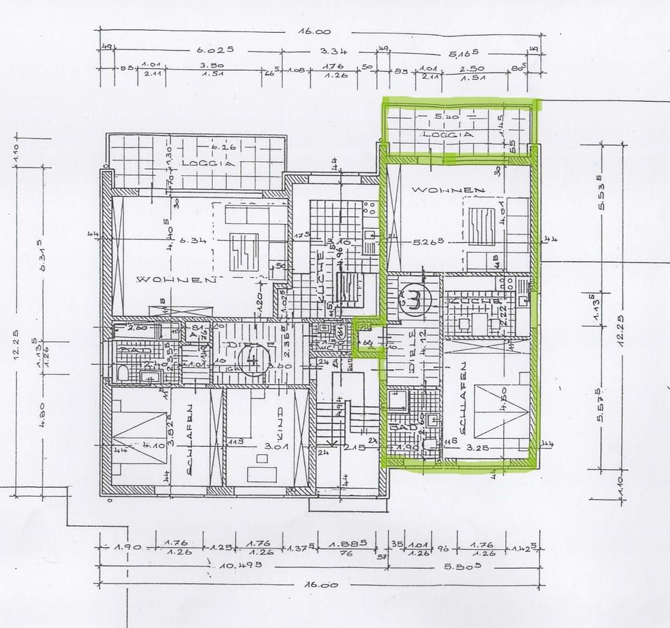 Thumbnail-2-Zimmer-Eigentumswohnung mit Südbalkon in ruhiger Sackgasse