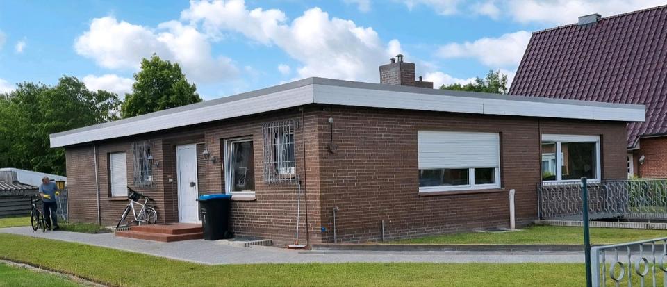 Thumbnail-Vorankündigung: gepflegter Bungalow in Flachsmeer zu vermieten