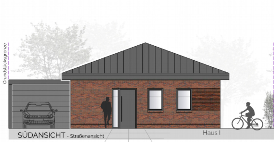 Thumbnail-Erstbezug – Moderner Bungalow mit Garten zur Miete in Lathen