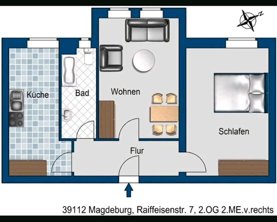 Thumbnail-Nachmieter ab sofort für 267€ (Kaltmiete) Raiffeisenstr. 39112 MD