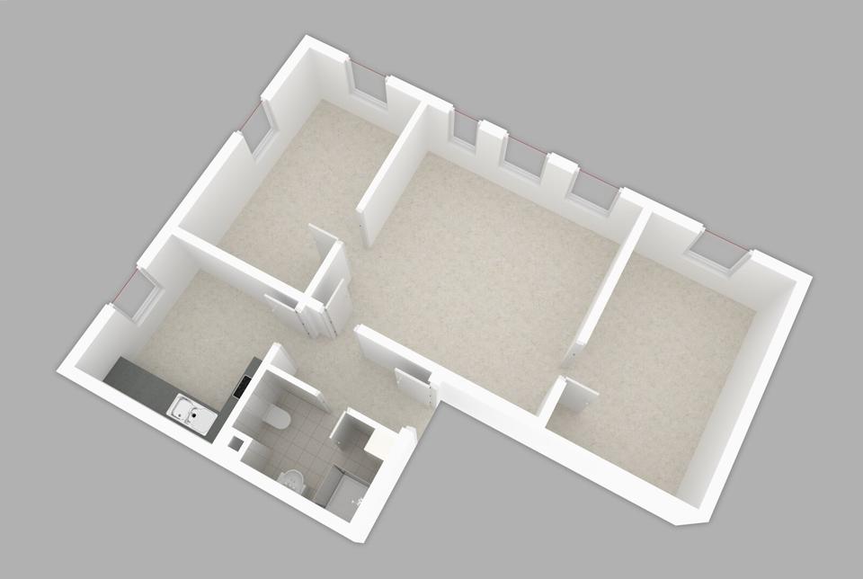 Thumbnail-3 Zimmerwohnung renovierter Altbau