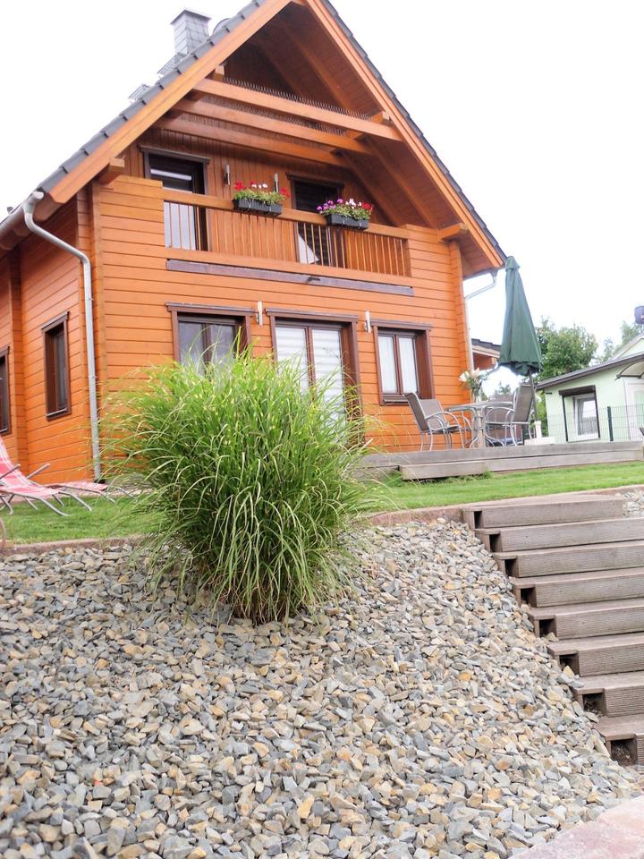 Thumbnail-Ferienhaus direkt am Wasser mit eigenem Boot