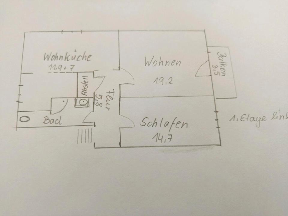 Thumbnail-2 Raumwohnung mit Wohnküche