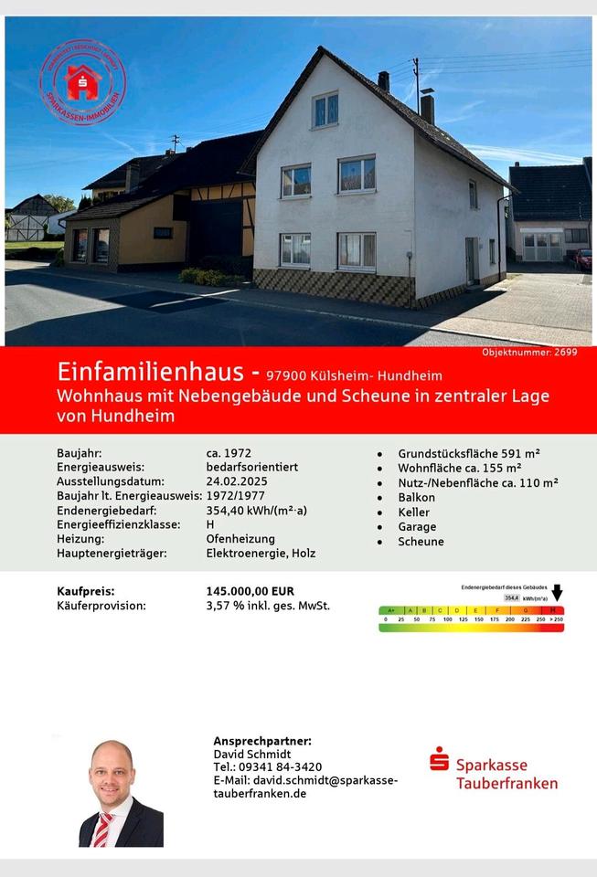 Thumbnail-Renovierungsbedürftigtes Einfamilienhaus mit Nebengebäude