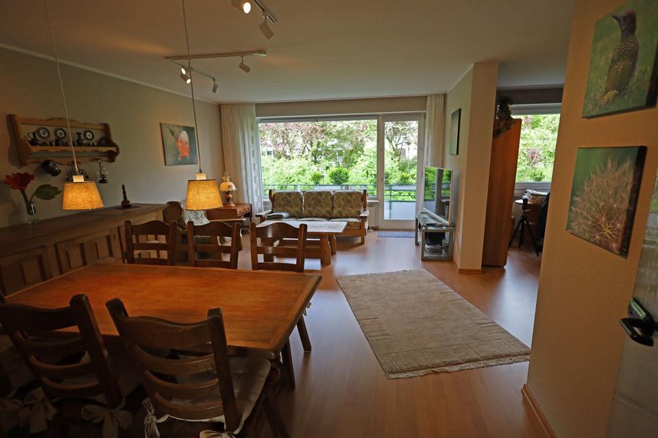 Thumbnail-Voll möblierte 3 Zimmer Wohnung mit Balkon in ruhigergrüner Lage