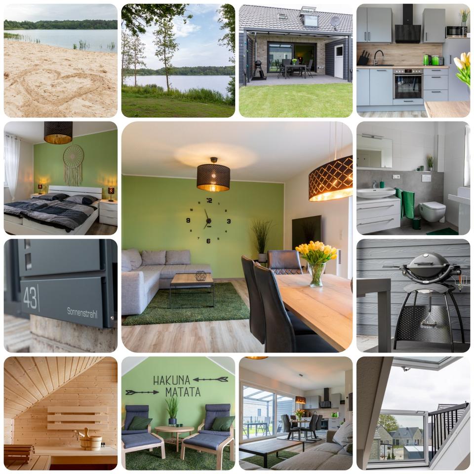 Thumbnail-Ferienwohnung am See in Harkebrügge – Sauna & WLAN