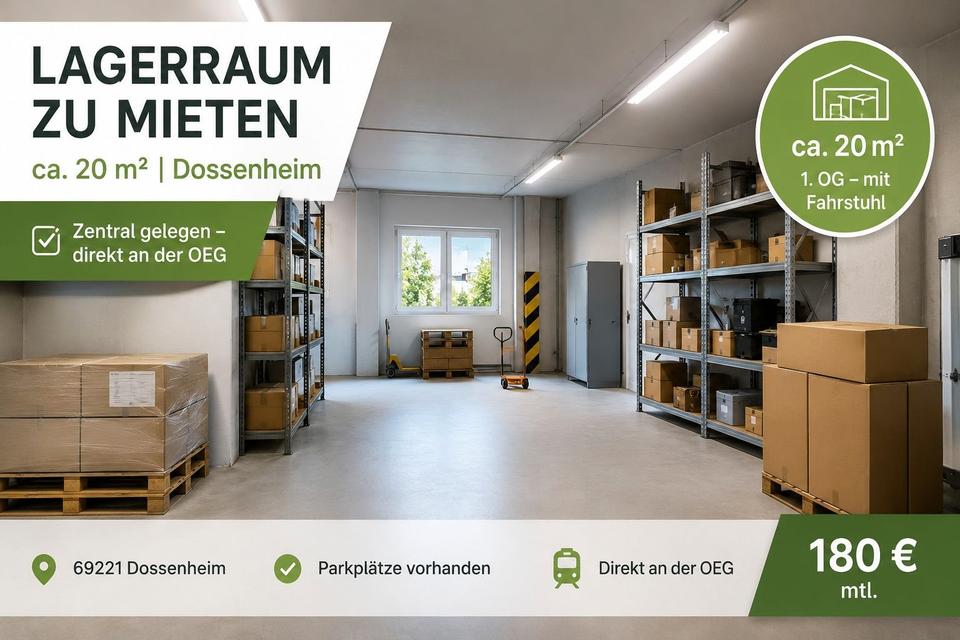 Thumbnail-1-2 Lagerräume ca 20 qm in Dossenheim zentral gelegen