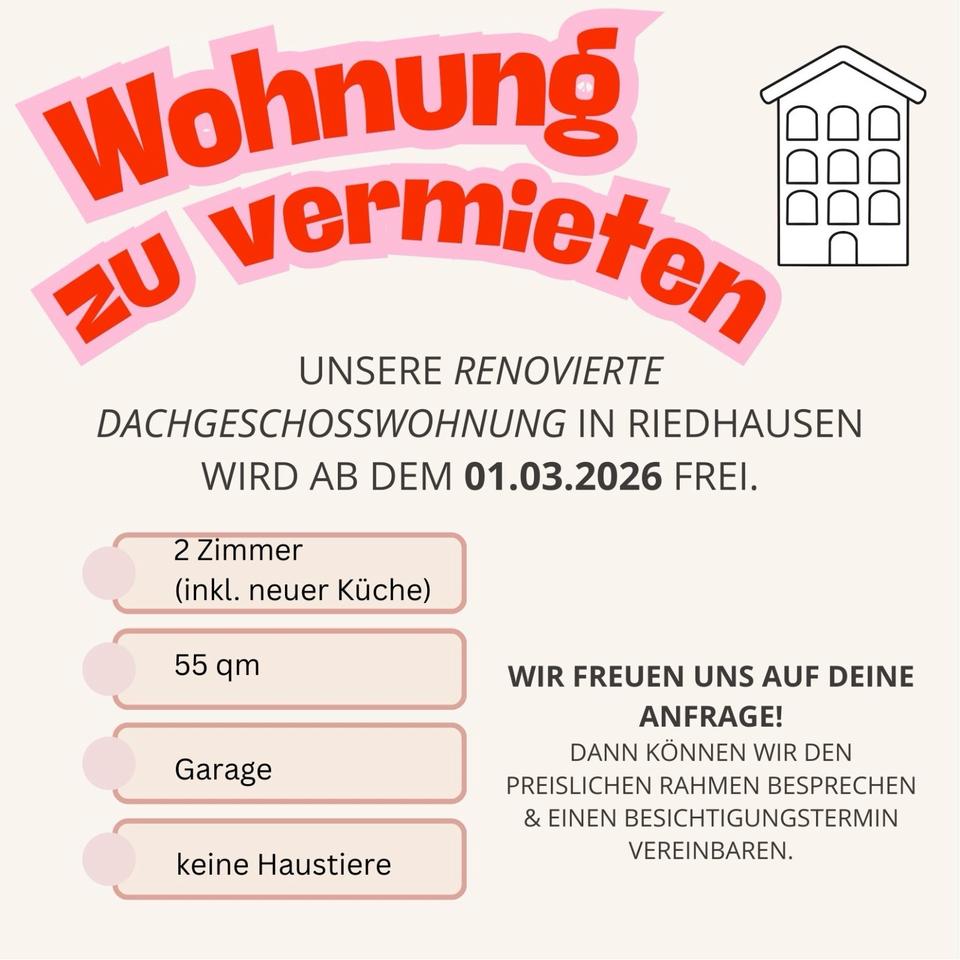 Thumbnail-Dachgeschosswohnung zu vermieten