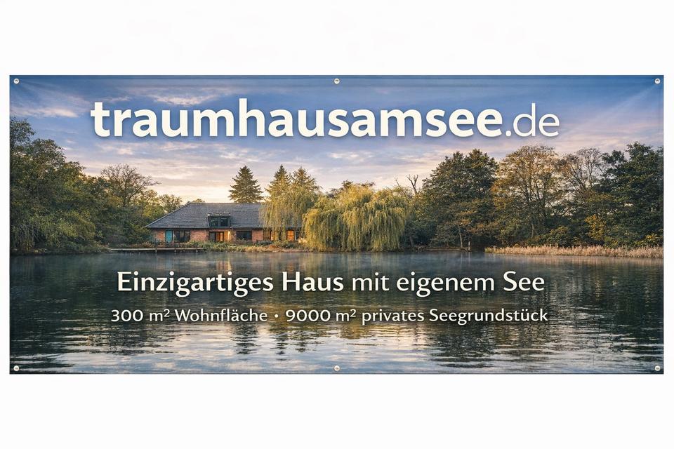 Thumbnail-Haus, Traumhaus am eigenen See bei Großenwiehe, Nähe zu Flensburg